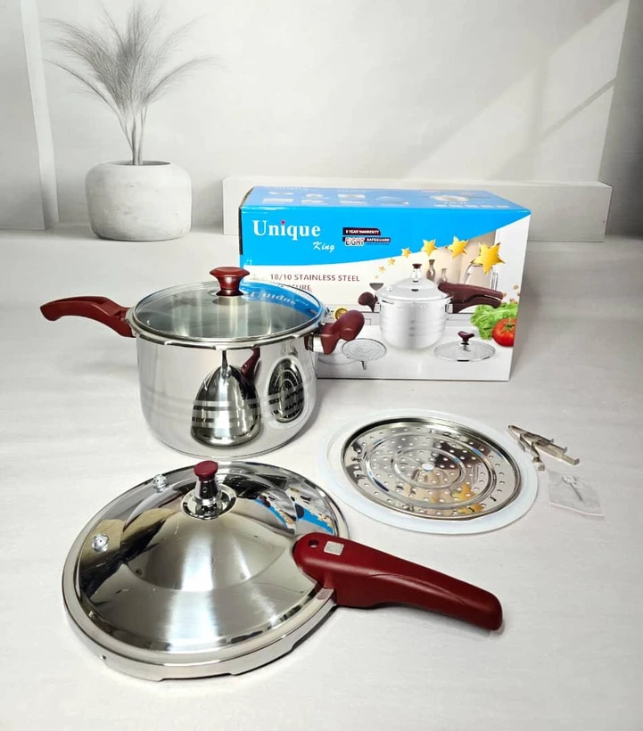 زودپز سوپاپ دار دو حالته یونیک، ظرفیت 10 لیتر