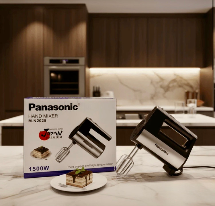 همزن دستی پاناسونیک قدرت 1500W وات مدل M.N-2025