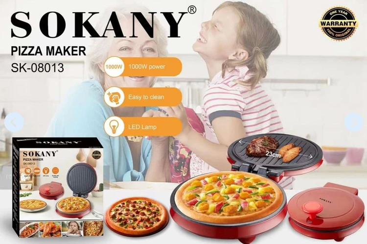 پیتزا پز و گریل دوکاره سوکانی مدل SK-08013