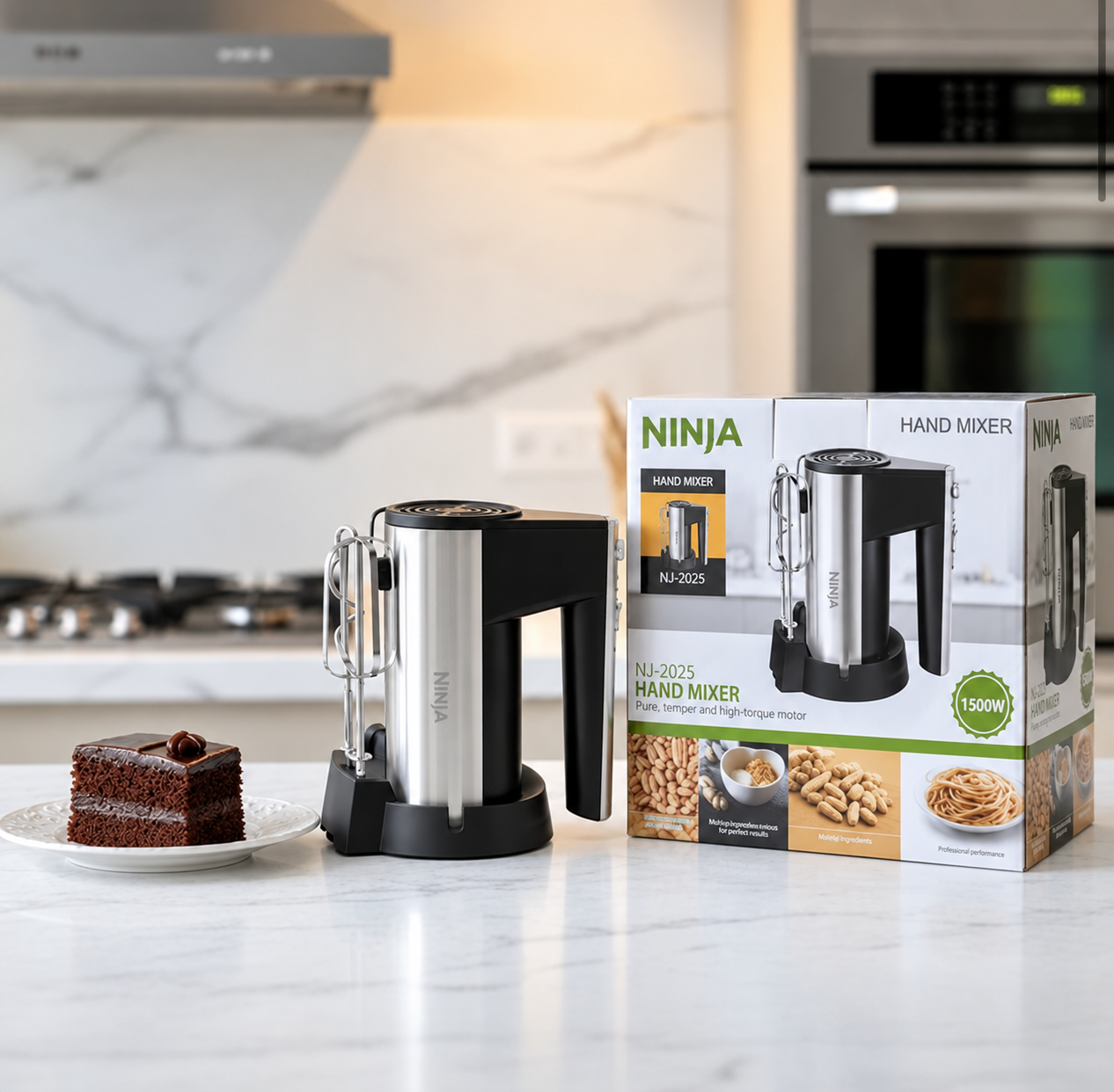 همزن پایه دار نینجا قدرت 1500W وات - مدل NJ-2026